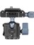 Evrensel Tripod Top Pan-Tilt Hızlı Çıkarma 360° Top Pan-Tilt W Arca + Dslr Kamera Tripod Monitör Için Soğuk Ayakkabı Montajı (Yurt Dışından) 4