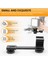 Üçlü Soğuk Ayakkabı Montajı Evrensel Uzatma Braketi Tutucu Adaptörü LED Video Işığı Dslr Telefon Gimbal Sabitleyici (Yurt Dışından) 4