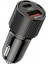 48W Araç Çakmaklık Hızlı Şarj Aleti Araç Şarj Cihazı Type-C - USB Çift Çikişli Type-C Kablolu Lkc-37 3