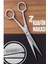 Ice Tempered 702 Berber Kuaför Makası Saç Kesim Makası Bıyık Sakal Makası Kuaför Ekipmanları 17 cm 2