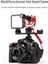 1/4 Vidalı Delik Soğuk Pabuç Braketi Vlog Genişleme Braketi 3 Sıcak Pabuç Adaptörü, Kamera Tripod Cep Telefonu Klipsi Için (Yurt Dışından) 5