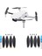 8 Adet 4726 Djı Mini 2 Drone Için Pervane Hafif Ağırlıklı Pervaneler Kanat Yedek Parçaları Mavic Mini 2 B Için (Yurt Dışından) 3