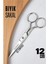 Ice Tempered 702 Bıyık Makası - Bıyık Sakal Düzeltme Makası Kuaför Makası 12 cm 1