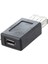 Siyah USB 2.0 Tip A Dişi - Mikro USB B Dişi Adaptör Fişi Dönüştürücü (Yurt Dışından) 2