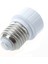 4x E27 - GU10 LED Işık Soketi Adaptör Soketi Adaptör Lamba Ampulü Dönüştürücü Beyaz (Yurt Dışından) 2