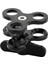 Top Kelepçesi 3 Delik Dalış Işıkları Kol Topu Kelebek Klips Montaj Braketi Aksiyon Kamera El Feneri Tripod Için, Siyah (Yurt Dışından) 4