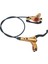 Zoom HB-875 Bisiklet Freni Mtb Freni Hidrolik Disk Freni Ön Fren 750MM Dağ Bisikleti Freni Altın Rengi (Yurt Dışından) 1