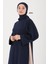 Leyla Abaya Şal Peçe 3'lü Set Lacivert 5