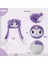 Sanrio Kuromi Cinnamoroll My Melody Şapka Kulakları Hareket Eden Şapka Işıklı Modlu Peluş Bere Şapka 6
