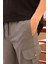 Erkek, bel bağcıklı, kargo cepli, regular fit, poliviskon kumaş pantolon 24INP242 3