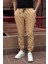 Erkek, Bel Ve Paça Lastikli, Esnek Kumaş, Jogger Pantolon 1