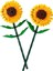 ® Botanicals Ayçiçeği 40524 - 8 Yaş & Üzeri Çocuklar için Çiçek Model Yapım Seti (191 Parça) 1