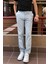Erkek Regular Fit Lastikli Old Money Culture Pamuklu Keten Dokuma Kumaş Pantolon 24INP279 1