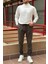 Bel ve paça bağcıklı, Pile detaylı, Standart-fit Old Money Culture, Pantolon 5