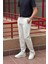 Erkek, Bel Bağcıklı, Çizgi Desenli Pantolon 2