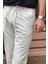 Erkek, Bel Bağcıklı, Çizgi Desenli Pantolon 4