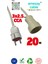20 Metre Uzatma Kablosu Tek Prizli Cca 3x2.5mm² | Tamir Bakımda Yardımcı | Amezay Cable 1
