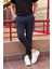 Erkek, dil detaylı, slim fit, Old Money Culture, Esnek dokuma Kumaş pantolon ASP02 2