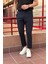 Erkek, dil detaylı, slim fit, Old Money Culture, Esnek dokuma Kumaş pantolon ASP02 3