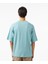 Oversize Fit Erkek Mavi T-Shirt 2
