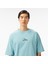 Oversize Fit Erkek Mavi T-Shirt 4