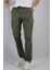 Bel bağcıklı, Pamuklu gabardin kumaş, Oversize-Regular fit kargo cep pantolon 256 1