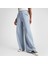Classic Kadın Loose Fit Mavi Eşofman Altı 2