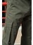 Baggy-oversize Kalıp, Kargo Cep, Gabardin Pantolon 23ınp274 2