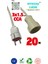 20 Metre Uzatma Kablosu Tek Prizli Cca 3x1.5mm² | Tamir Bakımda Yardımcı | Amezay Cable 1