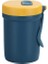 Yaratıcı Plastik Kahvaltı Içecek Yulaf Lapası Çorbası Anti-Scald Mikrodalga Fırın Çorba Fincanı (Lacivert) (Yurt Dışından) 1