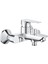 Bauedge Tek Kumandalı Banyo Bataryası Duvar Tipi Krom - 23605001 1