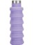 Taşınabilir Silikon Su Şişesi Geri Çekilebilir Katlanır Kahve Şişesi Açık Seyahat Seyahat Içecek Spor Içecek Su Isıtıcısı, Kapasite: 500ML (Mor) (Yurt Dışından) 1