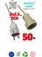 50 Metre Uzatma Kablosu Tek Prizli Cca 3x2.5mm² | Tamir Bakımda Yardımcı | Amezay Cable 1