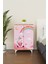Pink Dream 2 Raflı Çok Amaçlı Dolap Çocuk Odası Dolabı 3