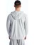 Lcw Casual Gri Kapüşonlu Uzun Kollu Erkek Fermuarlı Sweatshirt 5