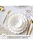 Fine Pearl Extra Shell 58 Parça 12 Kişilik Yemek Takımı Gold 1