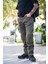 Yazlık Fileli Olive Cordura Motosiklet Pantolonu 2