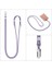 Cross Body Strap v2 Boyun Askı ipi ConTag Tutucu Aparat / IP Soketli Kılıflar ile Uyumlu Deep Purple - AFA08366 5