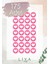 Kalp Sticker Set 175 Adet 3 cm 1