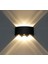 BvsElektronik 10W LED Aplik Aydınlatma Çift Taraflı LED Dekoratif Duvar Aplik Suya ve Toza Karşı Dayanıklı 5
