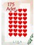 Dikey Kalp Seti Sticker 175 Adet 3 cm 1