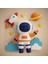 Astronot Temalı 3D Kağıt Duvar Dekoru | Erkek Çocuk Odası Için Papercraft Maket | Uzay Konseptli Duvar Süsü 1