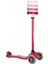 Primo Plus Işıklı Scooter - Kırmızı 4
