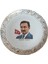 Vintage ''bülent Ecevit'' Resimli Porselen Tabak & 24 cm Çapında 1