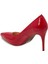 Kırmızı Hakiki Deri Kadın Stiletto - K24S1AY67599-D02 2