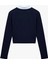 Uzun Kollu Gömlek Yaka Slim Fit Pamuklu Tişört 2
