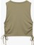 Slim Fit Kolsuz Bisiklet Yaka Crop Spor Atlet 2