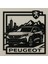 Peugeot Dekoratif Siyah Metal Duvar Tablosu (1,5 mm Kalınlık & 75 cm x 75 Cm) 3