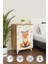 Foxie 2 Raflı Çocuk Odası Dolabı Çok Amaçlı Baskılı Oyuncak Dolabı 1