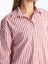 Lcw Vision Kirmizi Çizgili Oversize Kadın Gömlek 3